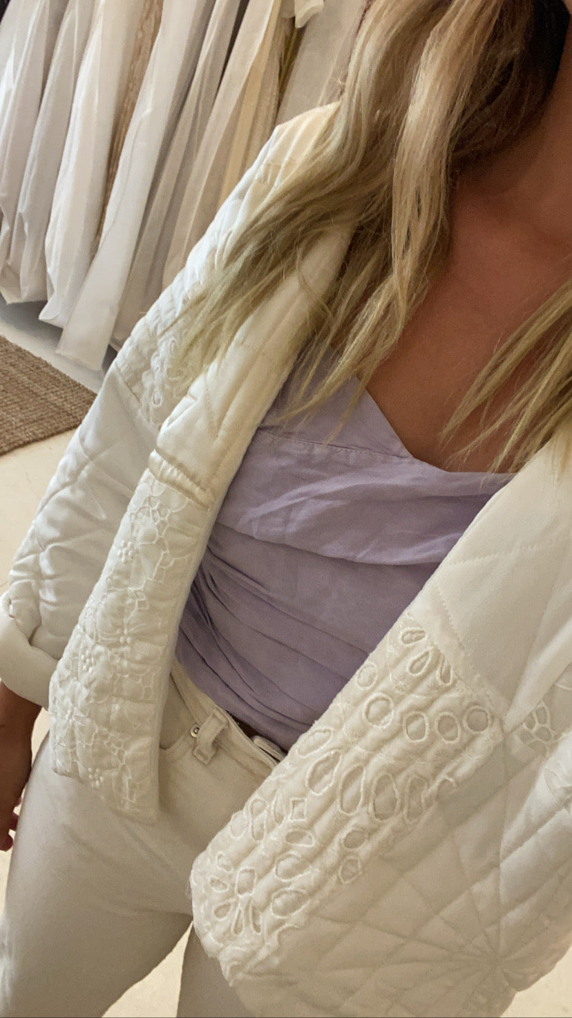 Quilted Patchwork Jacket | Josepha