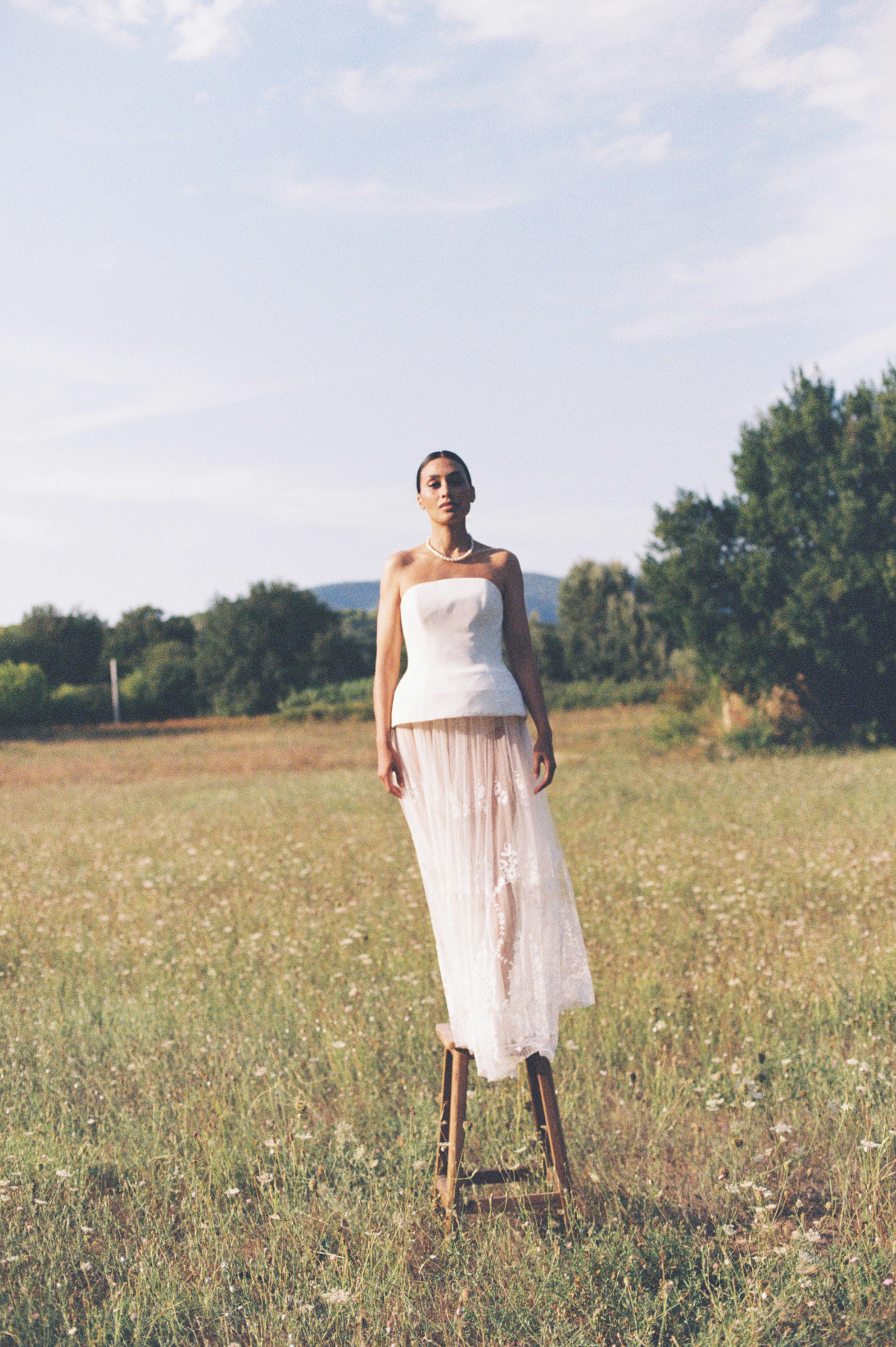 BUSTIER & SKIRT | RHODIA & CAMILLE